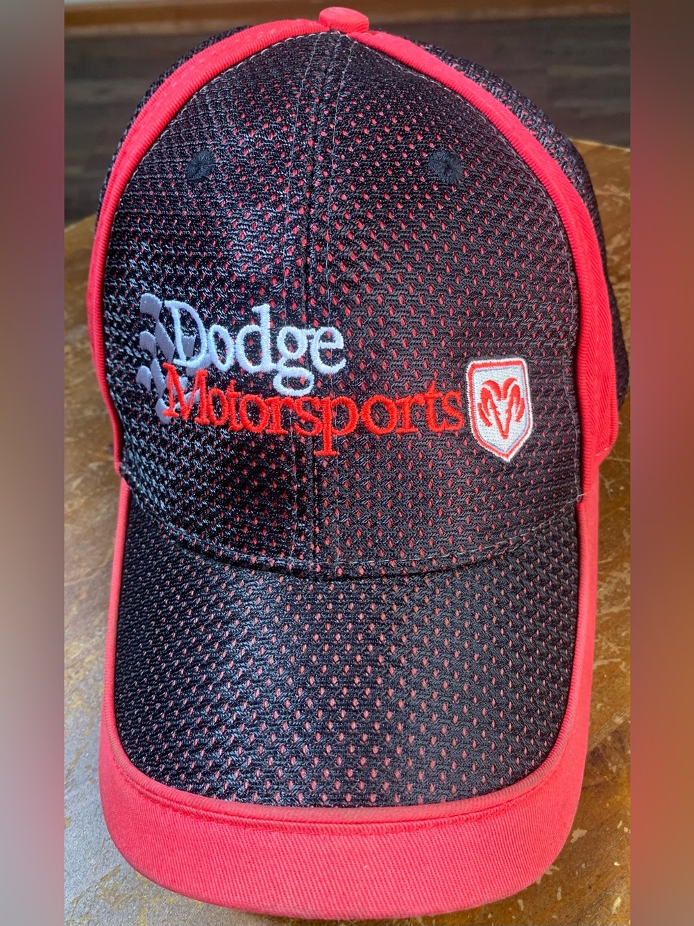 Motorsports Red & Black Performance Cap